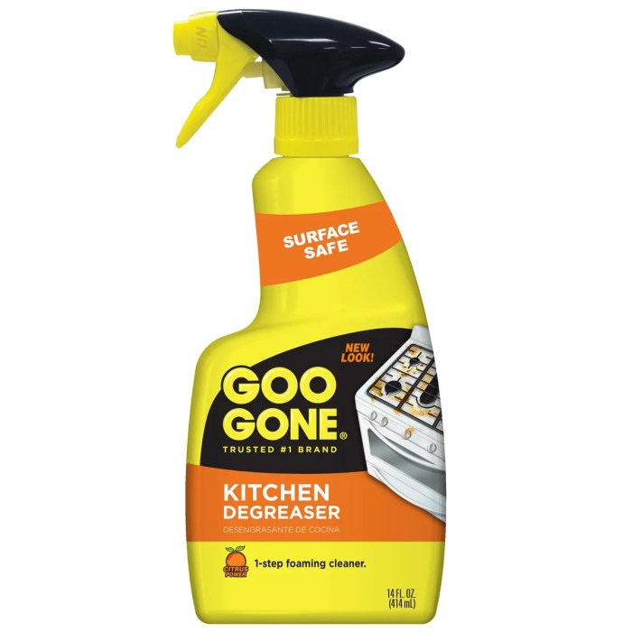 Kitchen degreaser