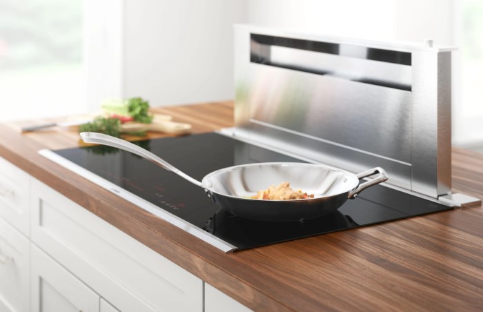 Induction cooktops